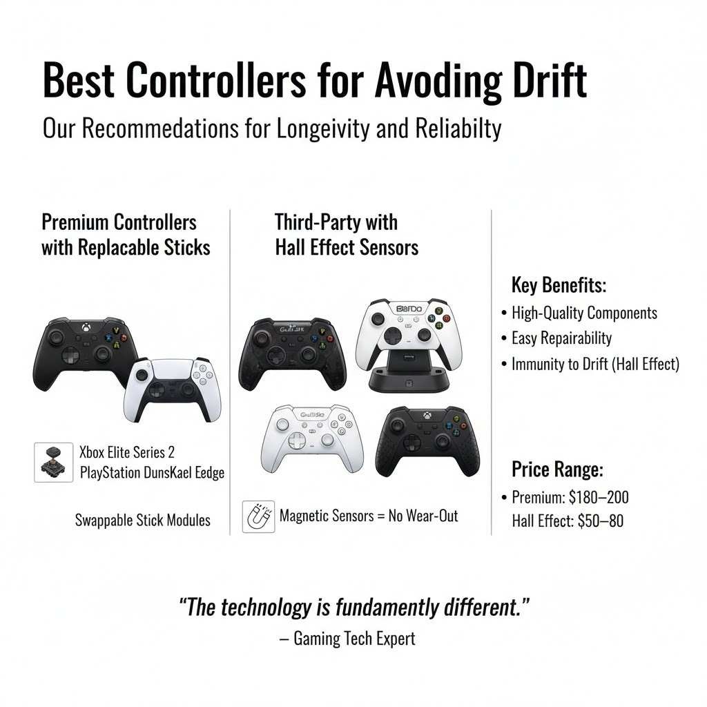 Best Controllers for Avoiding Drift