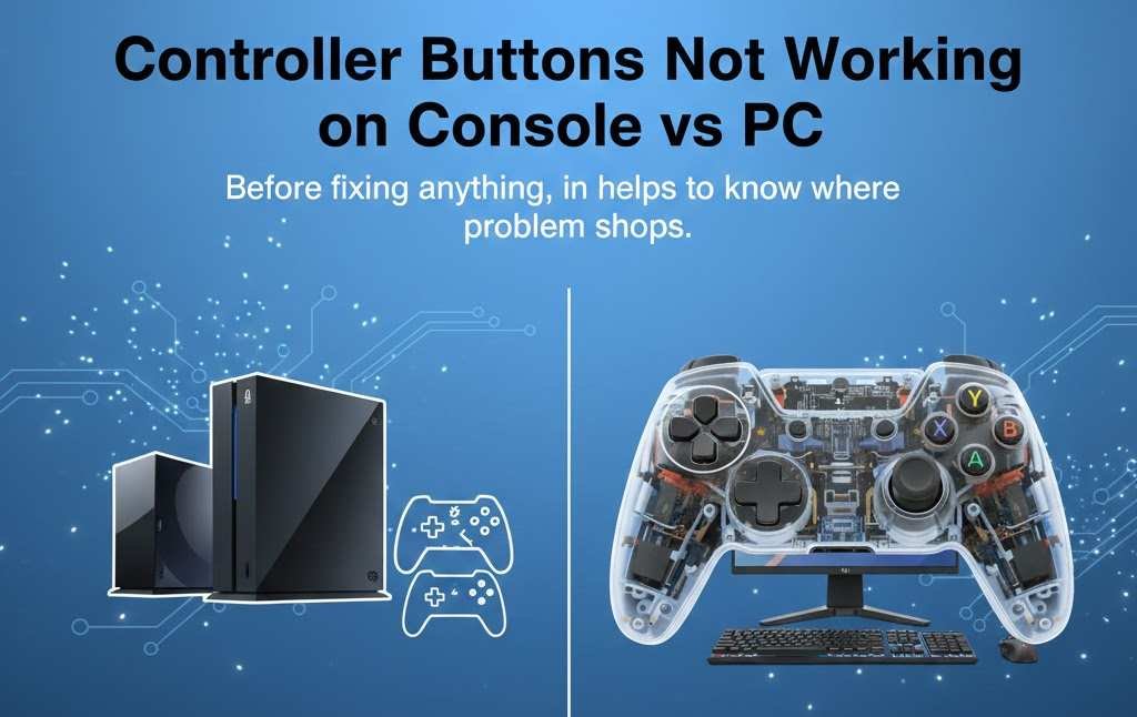 Controller Buttons Not Working on Console vs PC