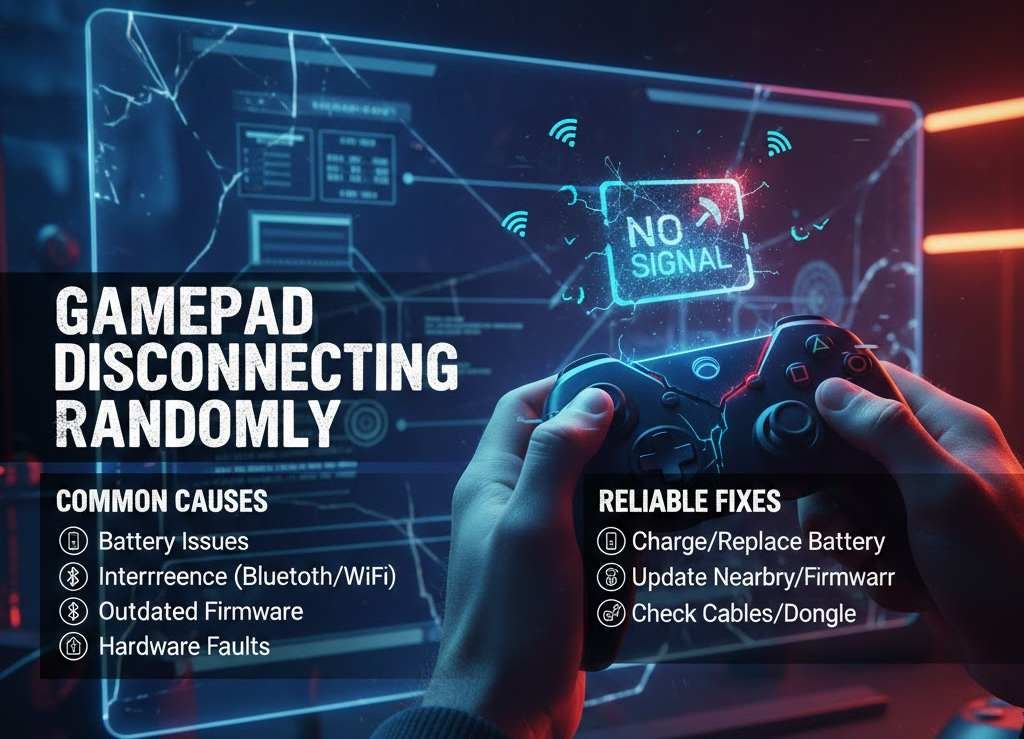Gamepad Disconnecting Randomly: Common Causes and Reliable Fixes