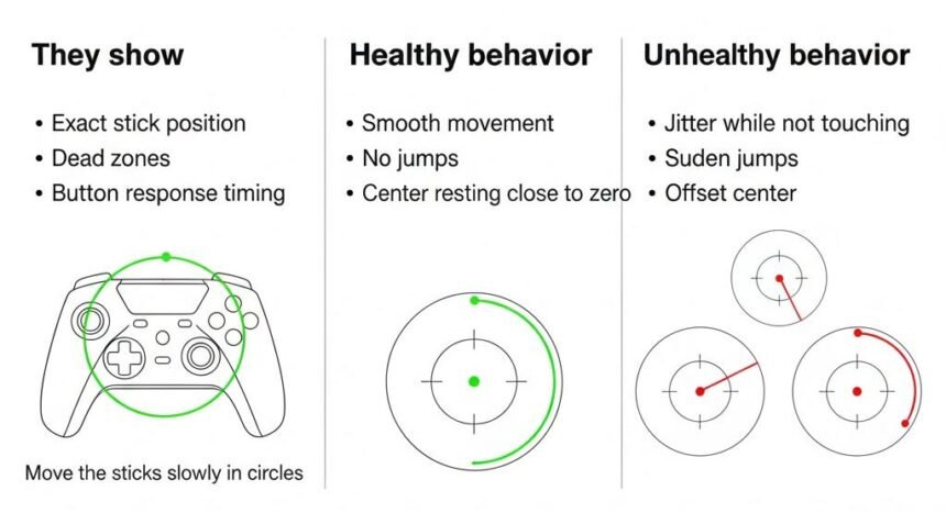 How to Check Controller Health Before Repair or Replacement - Gamepad ...