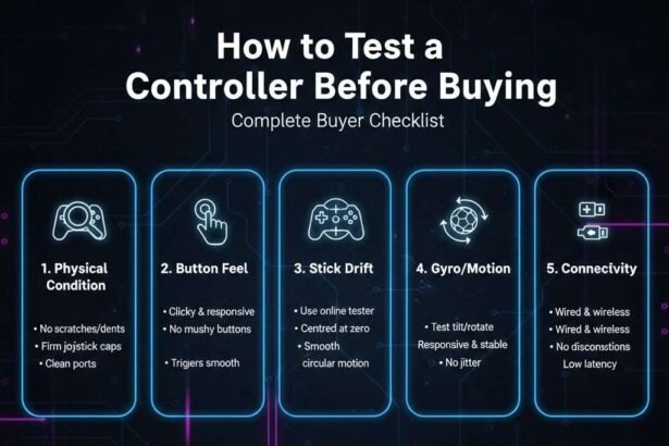 How to Test a Controller Before Buying: Complete Buyer Checklist
