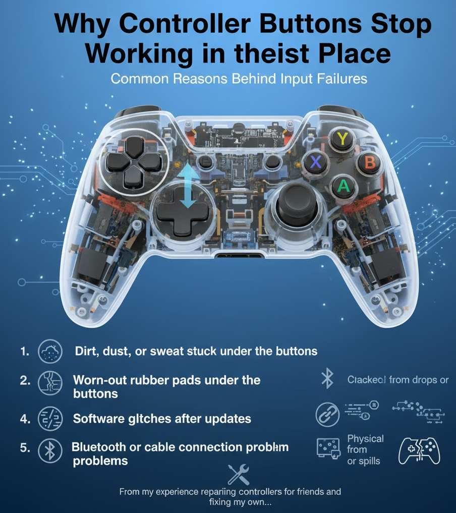 Why Controller Buttons Stop Working in the First Place