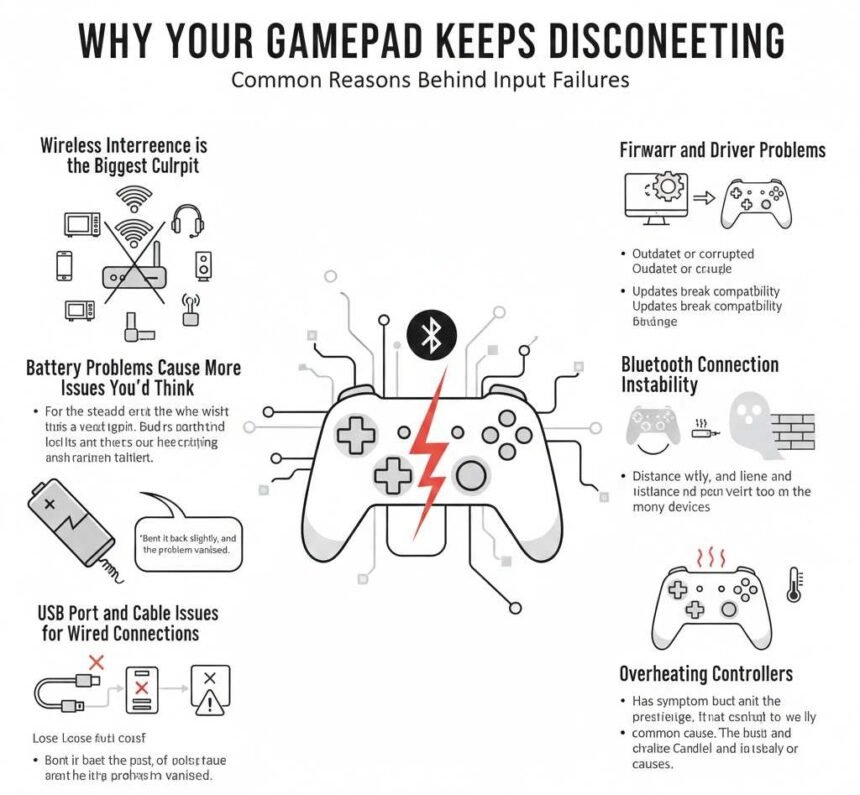Gamepad Disconnecting Randomly: Common Causes and Reliable Fixes ...