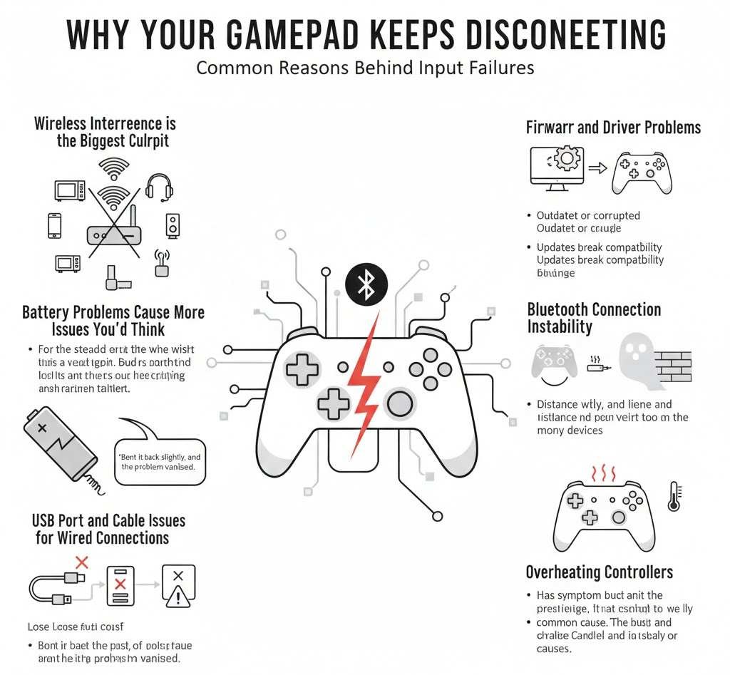Why Your Gamepad Keeps Disconnecting
