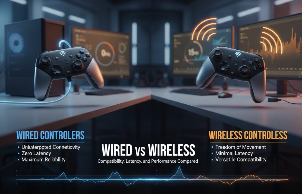 Wired vs Wireless Controllers: Compatibility, Latency, and Performance Compared