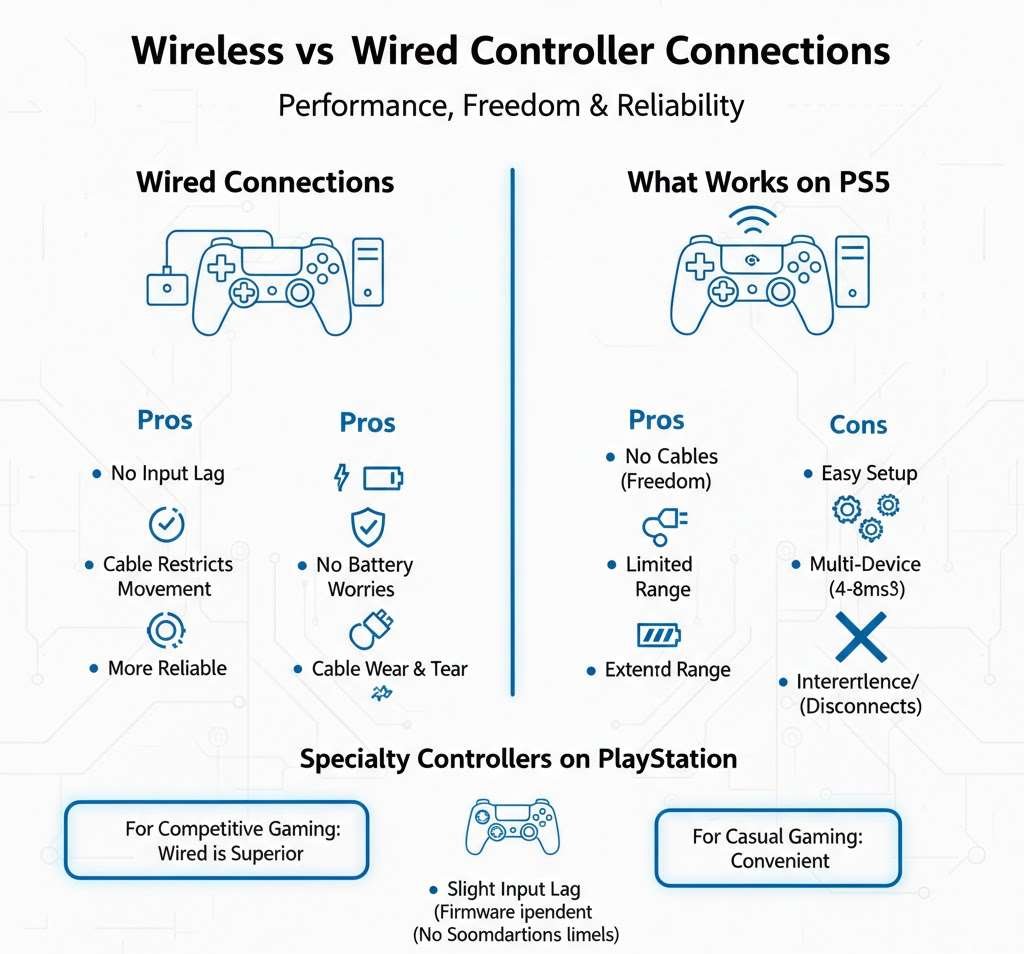 Wireless vs Wired Connections